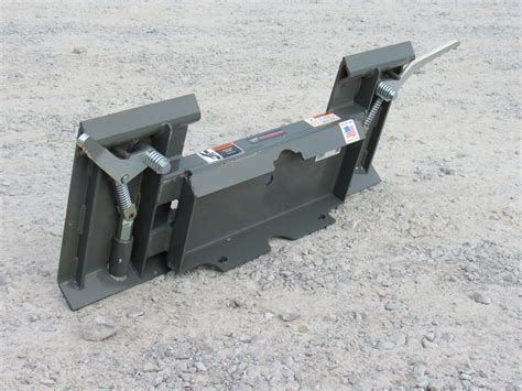 skid steer universal adapter for excavators|universal skid steer attachment plate.